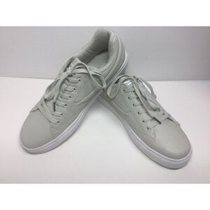 FILA Original Fitness‎ Leather Walking Shoes Womens Size 10 M Cream Sneakers